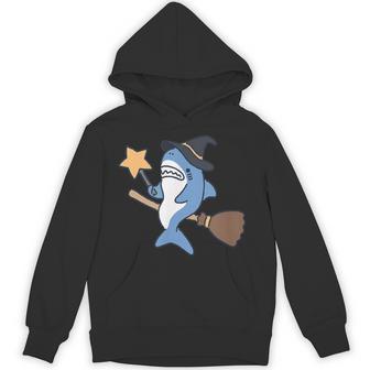 魔法を使いそうなサメ ハロウィン パーカー - Kawaiitshirt