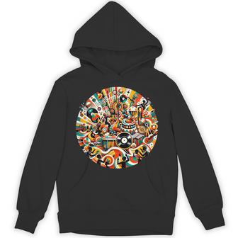 鮮やかで表現力豊かな文化 アフロビート音楽 イタリアデザイン パーカー - Kawaiitshirt