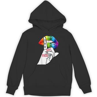 黙ってろよ Lgbtq パーカー - Kawaiitshirt