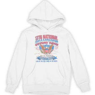 1776 National Champions July 4 1776 – Philadelphia Pa Hoodie - Thegiftio UK