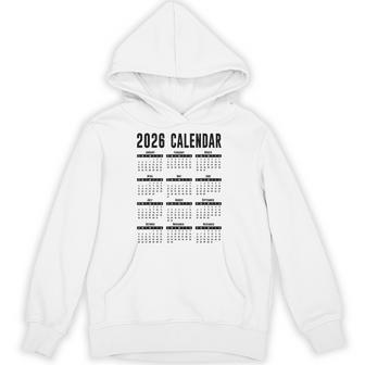 2026年カレンダーシャツメンズレディースキッズ26カレンダー2026 パーカー - Kawaiitshirt
