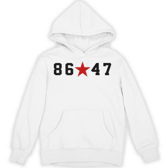 8647 Impeach 47 No Kings In America 86 47 Retro Us Flag Hoodie - Thegiftio UK