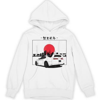 90'S Japan Legend 2Jz Supra Mk4 Drift King Car Enthusiast Hoodie - Thegiftio UK