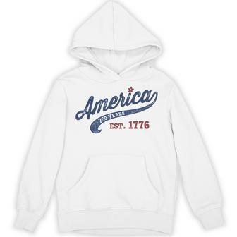 America 250 Years Est 1776 Hoodie - Thegiftio UK