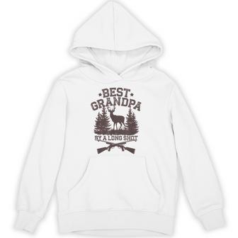 Best Grandpa By A Long Shot Deer Hunting Fathers Day Hoodie - Thegiftio UK