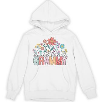 Blessed To Be Called Grammy Flowers Hoodie - Thegiftio UK