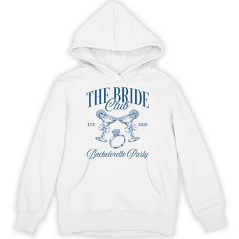 The Bride Club Est 2026 Bach Crew Bachelorette Party Hoodie - Thegiftio