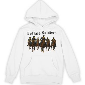 Buffalo Soldiers African American Black Military History Hoodie - Thegiftio UK