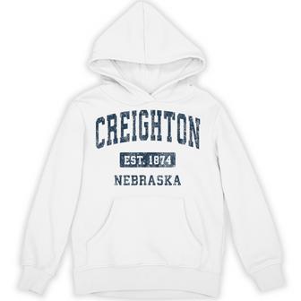 Creighton ネブラスカne ビンテージアスレチックスポーツデザイン パーカー - Kawaiitshirt