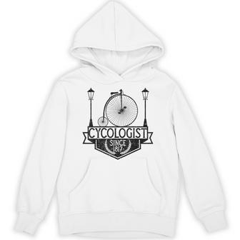 Cycologist Gentleman ビンテージ 自転車 ペニー ファージング 1817 パーカー - Kawaiitshirt