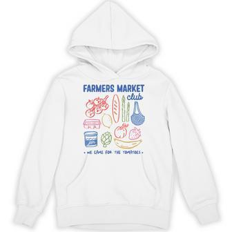 Farmer Market Club Fruit & Vegetable Cute Graphic Hoodie - Monsterry