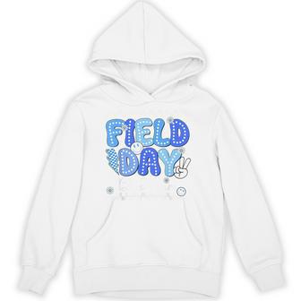 Field Day Blue Team Let The Games Begin Fun Day Field Trip Hoodie - Monsterry