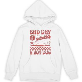 4Th Of July Bad Day To Be A Hot Dog Hoodie - Thegiftio UK