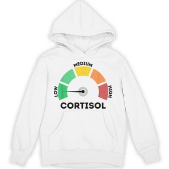 Low Cortisol Levels Meme パーカー - Kawaiitshirt