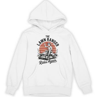 Gardening Dad Lawn Ranger Ride Again Husband Father Day Hoodie - Monsterry UK
