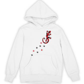 Gecko Footprint ハイビスカスフラワー ハワイサーフスタイルtシャツ パーカー - Kawaiitshirt