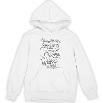 God Grant Me The Serenity To Accept The Things I Cannot Hoodie - Thegiftio UK