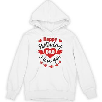 Happy Birthday Dad From Daughter Son Congratulate Hoodie - Monsterry