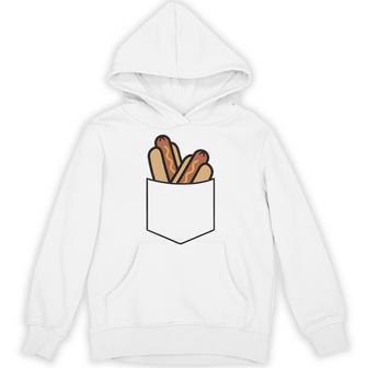 Hotdog Pocket Hotdog In The Pocket Minimalist Hoodie - Thegiftio UK