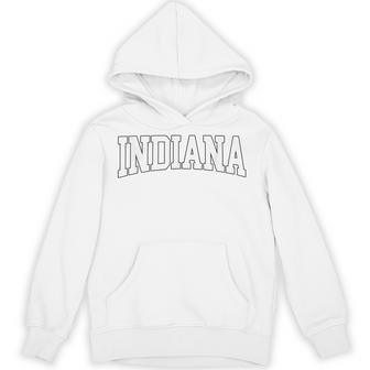 Indiana Throwback Classic Hoodie - Thegiftio UK