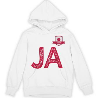 Japanese Flag Letter Yes Japan Hoodie - Thegiftio UK