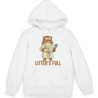 Litter’S Full Cat Lovers Christmas Xmas Hoodie - Monsterry