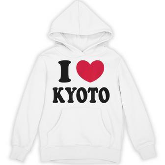 I Love Kyoto 京都大好き パーカー - Kawaiitshirt