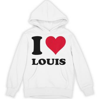 I Love Louis Hoodie - Thegiftio UK
