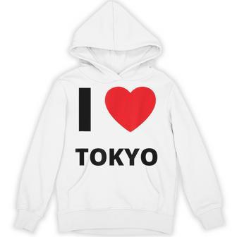 I Love Tokyo Travel Tourist パーカー - Kawaiitshirt