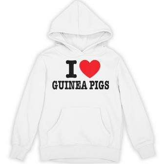 I Love モルモット パーカー - Kawaiitshirt