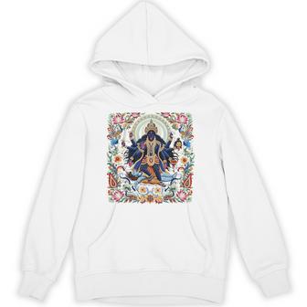 Maa Kali Mahakali Goddess Hindu Spiritual Hinduism Indian Hoodie - Thegiftio UK