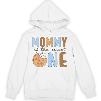 Mommy Of The Sweet One Cookies And Milk 1St Birthday Family Hoodie - Thegiftio UK