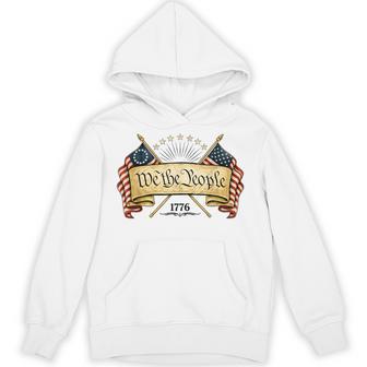 Patriotic Betsy Ross Flag 1776 2026 We The People Hoodie - Thegiftio UK