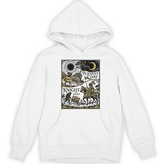 Peasant By Day Knight By Night ルネッサンスフェア ファニー カエル パーカー - Kawaiitshirt
