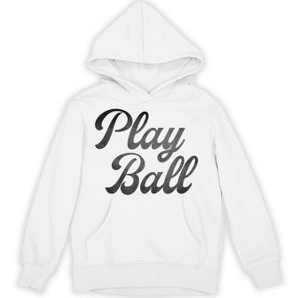 Play Ball Baseball Inspired Hoodie - Monsterry