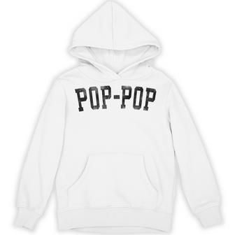 Pop-Pop Classic Bold Font Birthday Pop-Pop Hoodie - Thegiftio UK