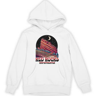 Red Rocks Amphitheater & The Moon Morrison Colorado Hoodie - Thegiftio UK