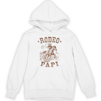 Rodeo Papi Western Cowboy Family Matching Father's Day Hoodie - Thegiftio UK