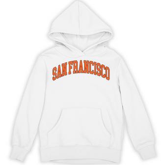 San Francisco Throwback Classic Hoodie - Thegiftio
