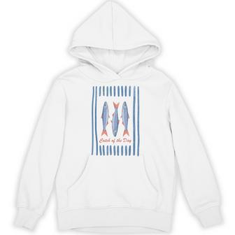 Sardinen Fishermen Aesthetic Retro Hoodie - Thegiftio UK