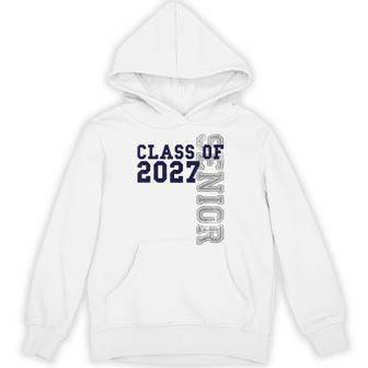 Senior Class Of 2027 Graduation Year High School & College Hoodie - Thegiftio UK
