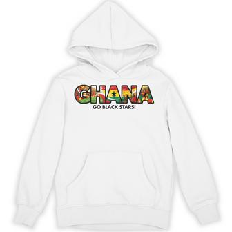 Soccer Fan 2026 Ghana Go Black Stars Supporters Hoodie - Thegiftio UK