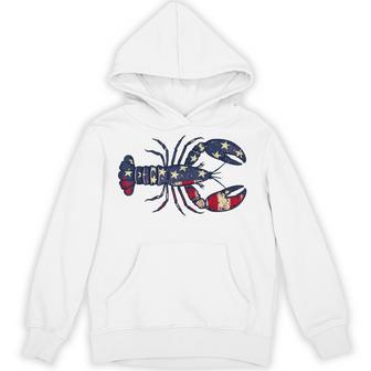 Usa Flag Crawfish Season 4Th Of July Crawfish Boil Party Hoodie - Thegiftio UK