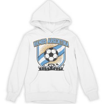 Vamos Argentina Flag Argentina Pride Hoodie - Thegiftio UK