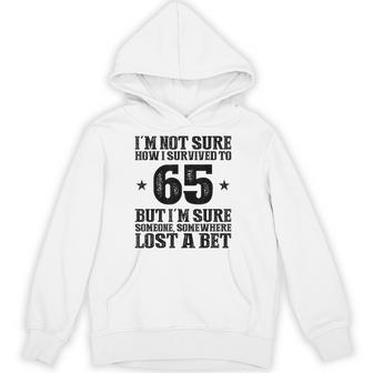 Vintage 65 Birthday 65 Year Old Birthday 65Th Bday Hoodie - Thegiftio UK