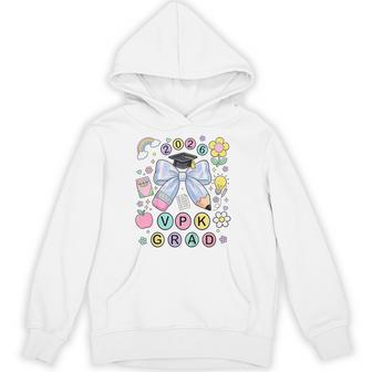 Vpk Graduation 2026 Pencil Bow Vpk Grad Hoodie - Thegiftio UK