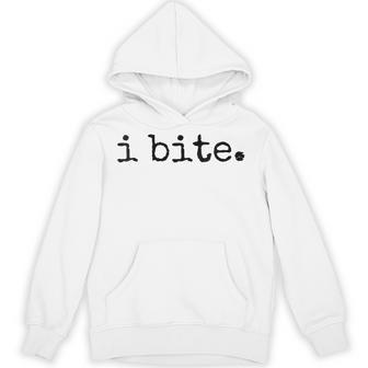 Women's I Bite Hoodie - Thegiftio UK