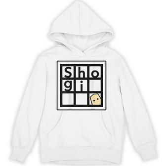 【バックプリント・背中側】Shogiくん ショーギ Kun 将棋 駒（将棋盤）【ゆるフレンズ】かわいい キャラ イラスト パーカー - Kawaiitshirt
