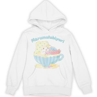 まるもふびより ティーカップ パーカー - Kawaiitshirt