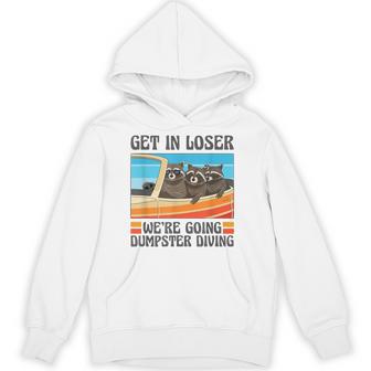 アライグマ愛好家 ゴミ拾い ダンプスターダイビング ゴミ箱 パーカー - Kawaiitshirt